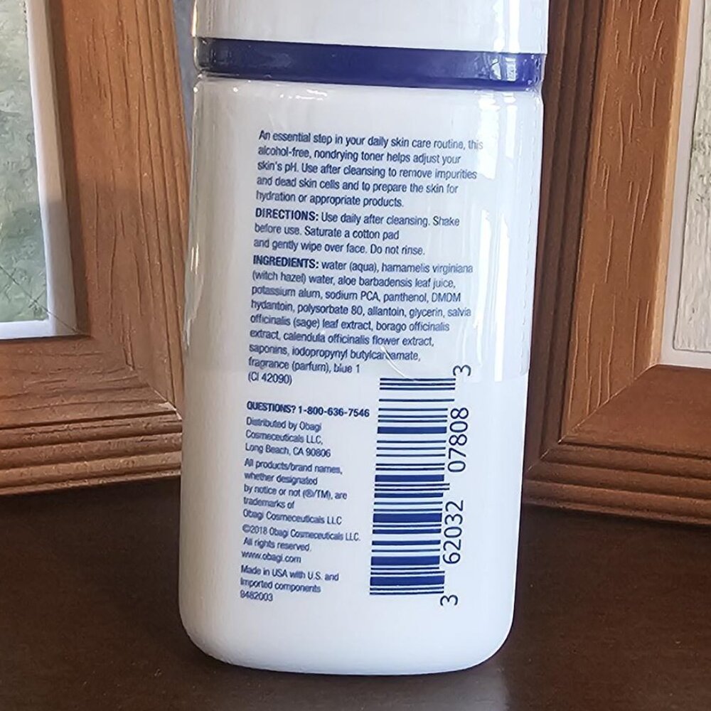 Obagi Nu-Derm® Toner Skin Toner: Hydrating & Alcohol-Free-2 OZ - Picture 2 of 6